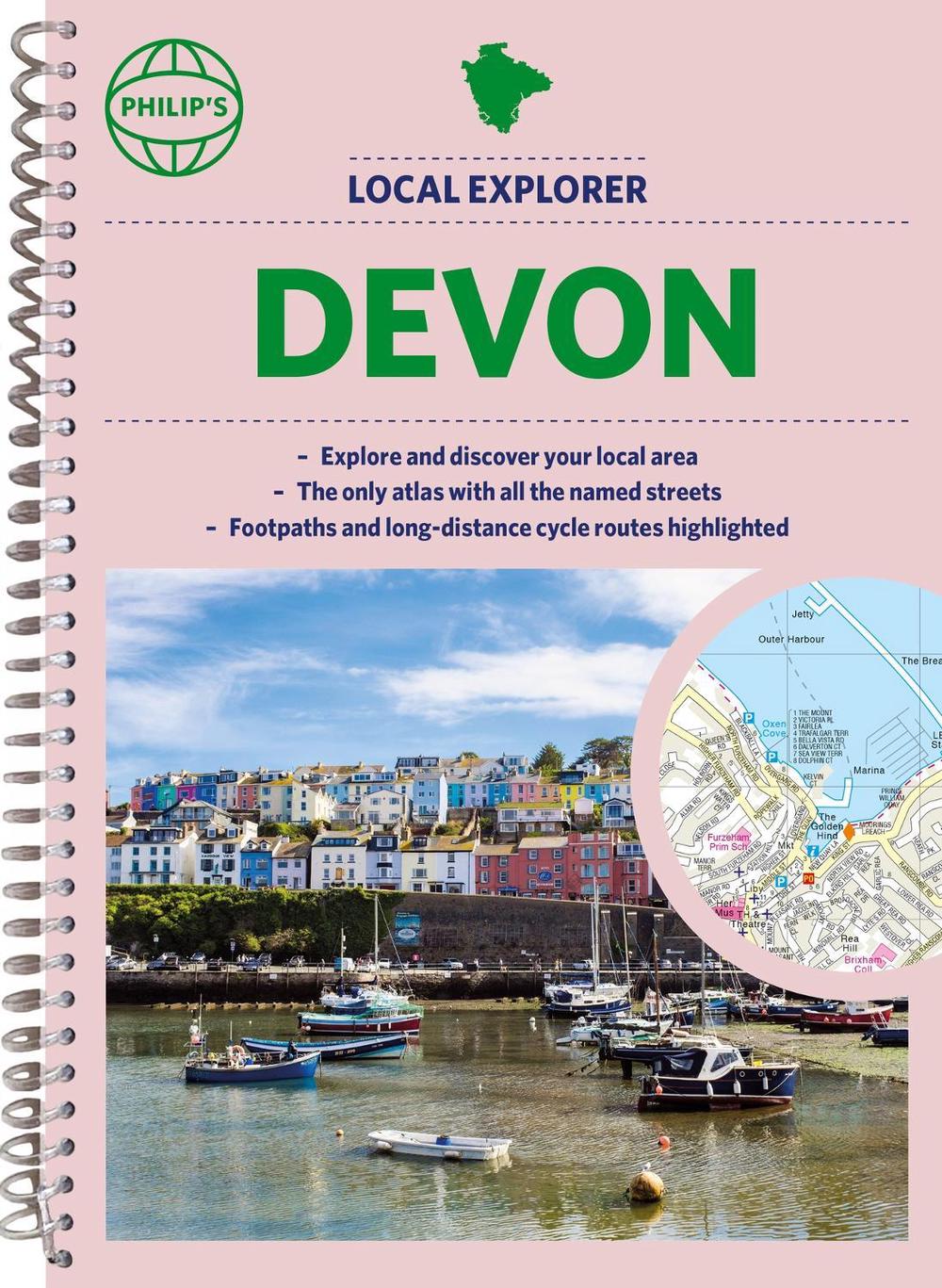 Philip's Local Explorer Street Atlas Devon by Philip's Maps - ISBN: 9781849076456