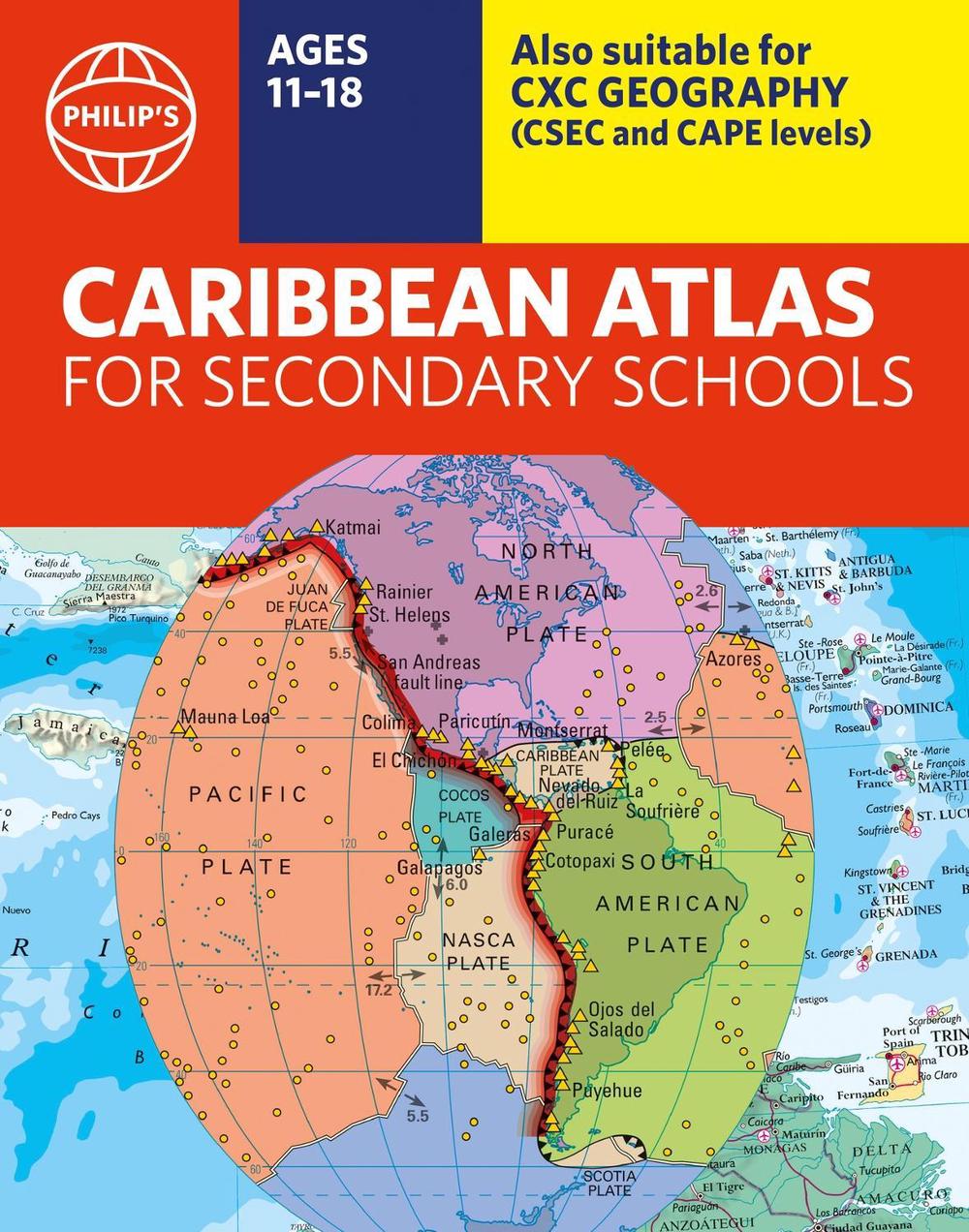 Philip's Caribbean Atlas for Secondary Schools by Philip's Maps - ISBN: 9781849076470