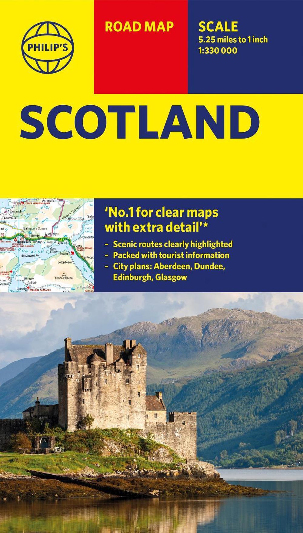Philip's Scotland Road Map by Philip's Maps, Map, 9781849076838 | Buy ...