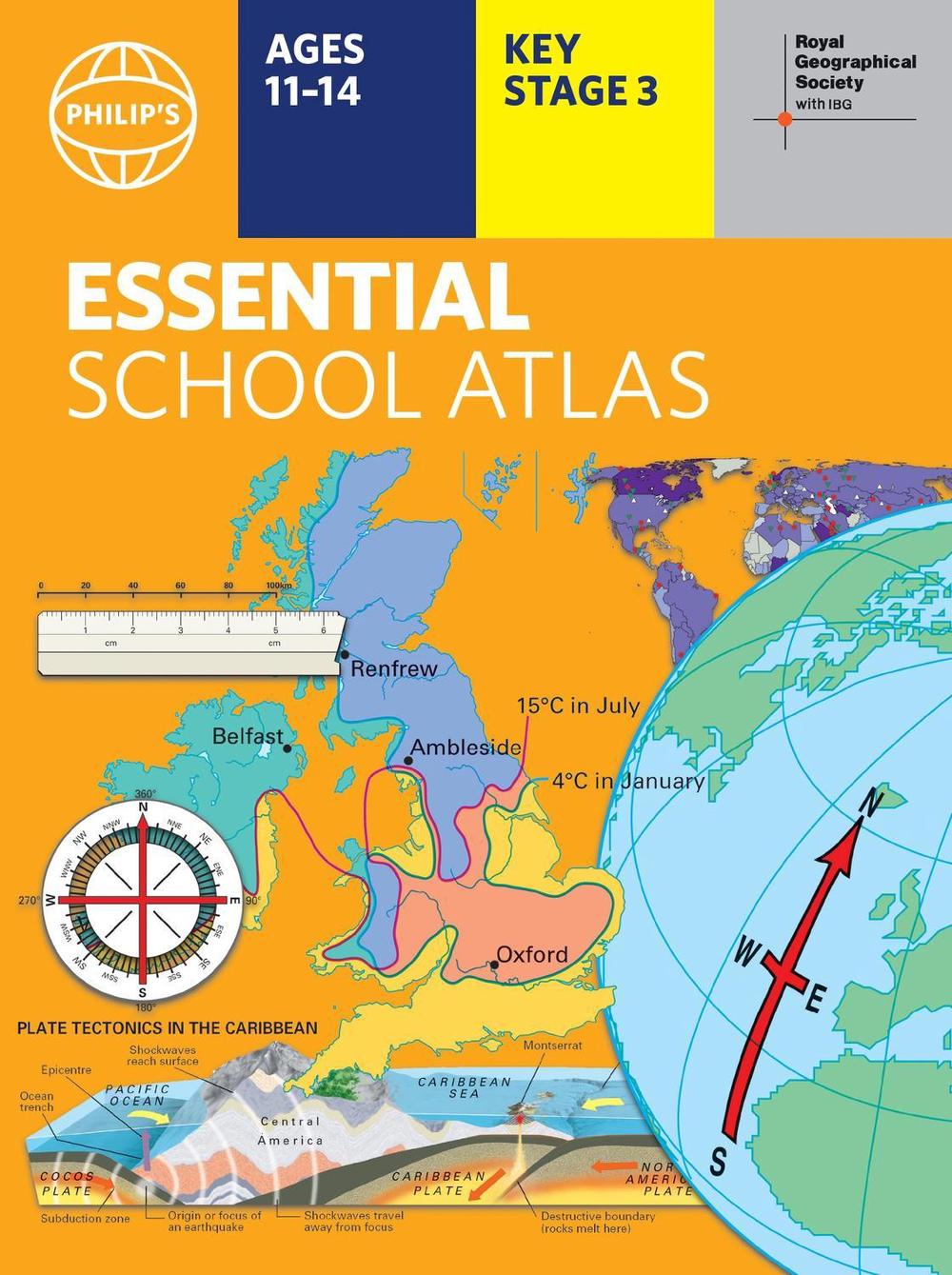 Philip's RGS Essential School Atlas, 9781849076951