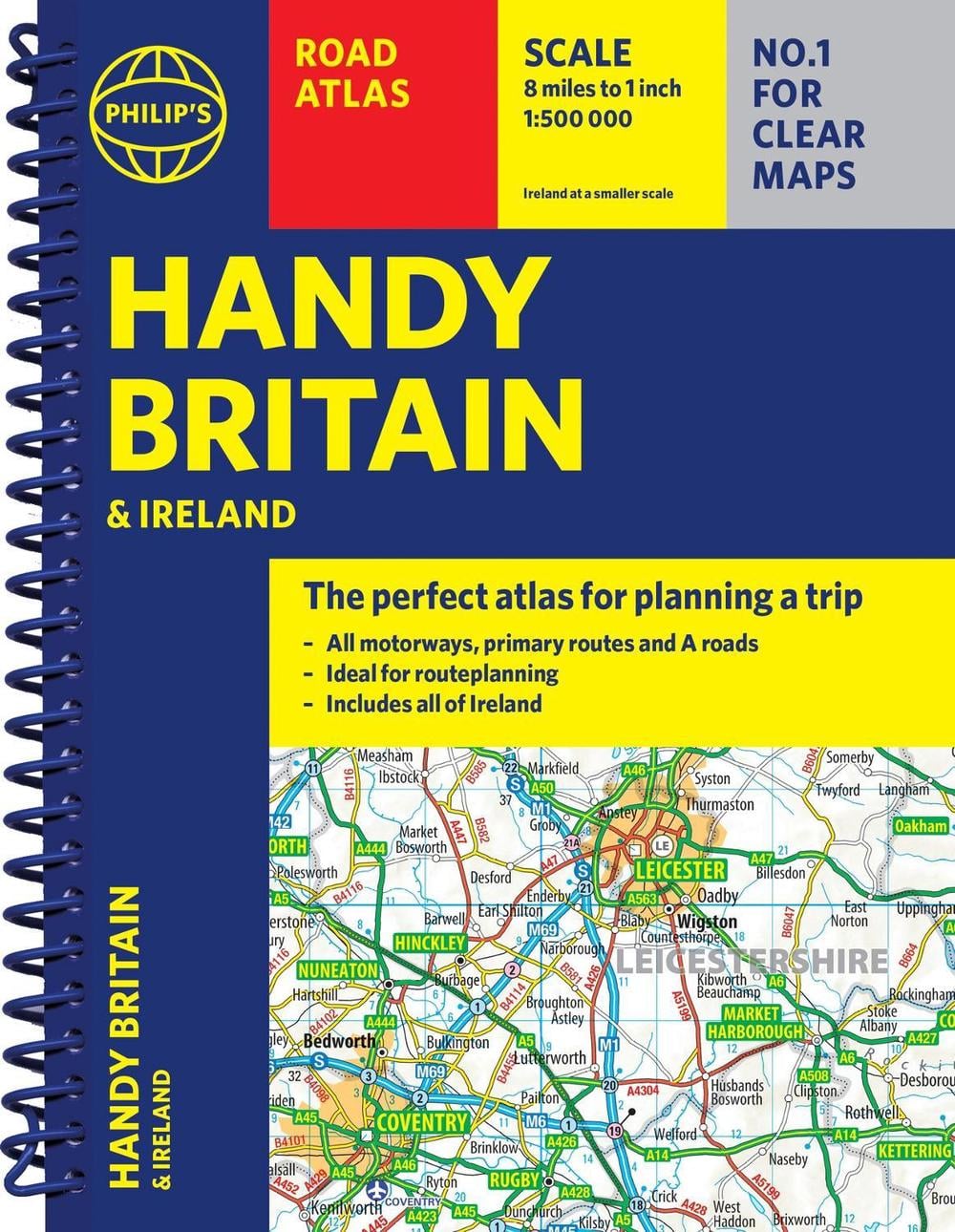 Philip's Handy Atlas Britain by Philip's Maps - ISBN: 9781849077057