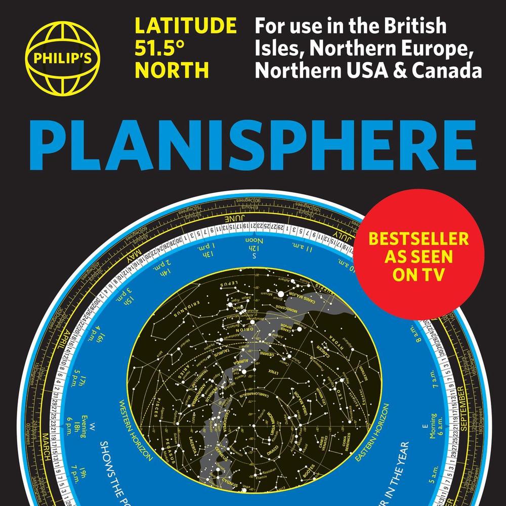 Philip's Planisphere (Latitude 51.5 North), 9781849077101