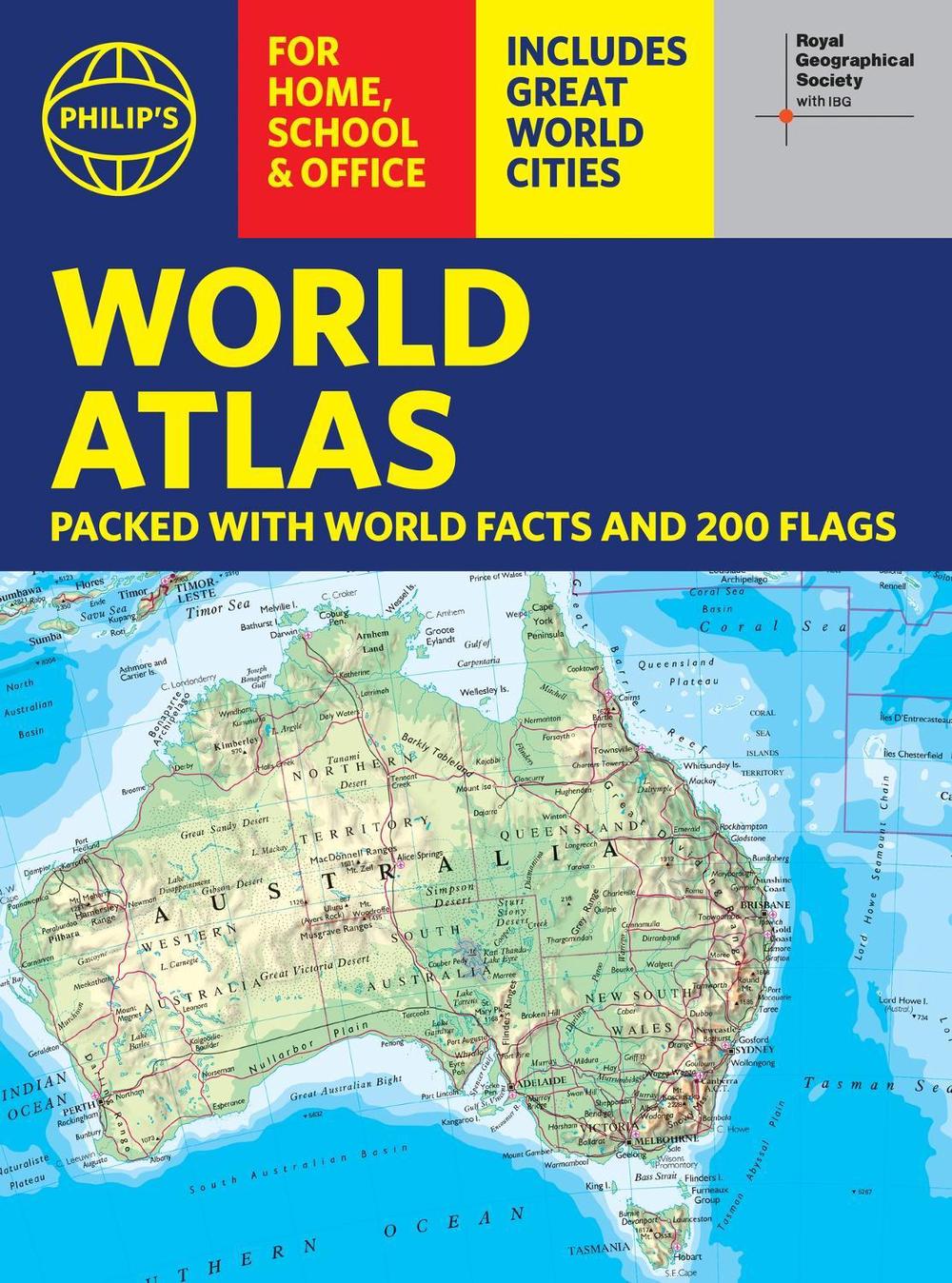 Philip's RGS World Atlas (A4) by Philip's Maps - ISBN: 9781849077231