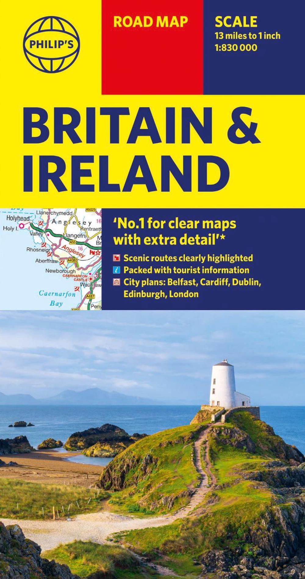 Philip's Britain and Ireland Road Map by Philip's Maps - ISBN: 9781849077309