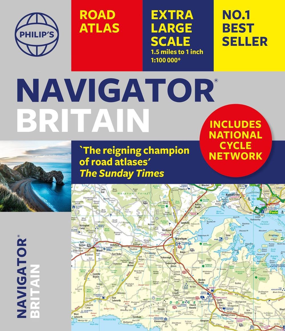 Philip's Navigator Britain: the Champion of Road Atlases by Philip's Maps - ISBN: 9781849077316