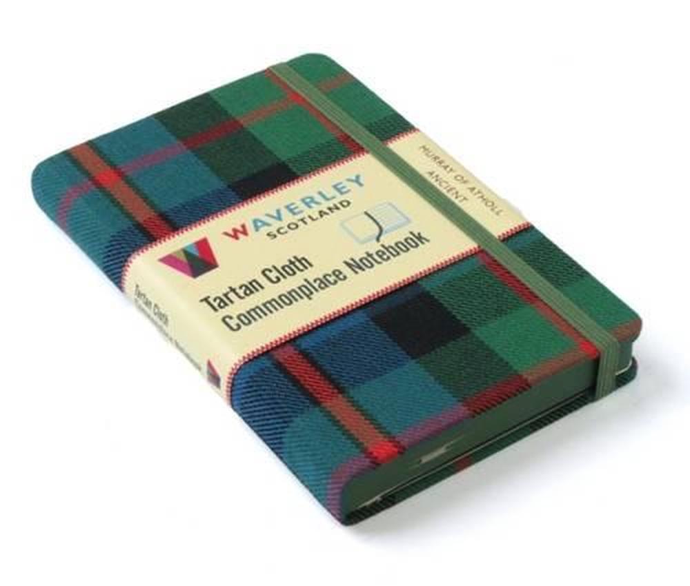 Ron Grosset Waverley (M): Murray of Atholl AncientTartan Cloth Pocket Commonplace Notebook, 9781849344128