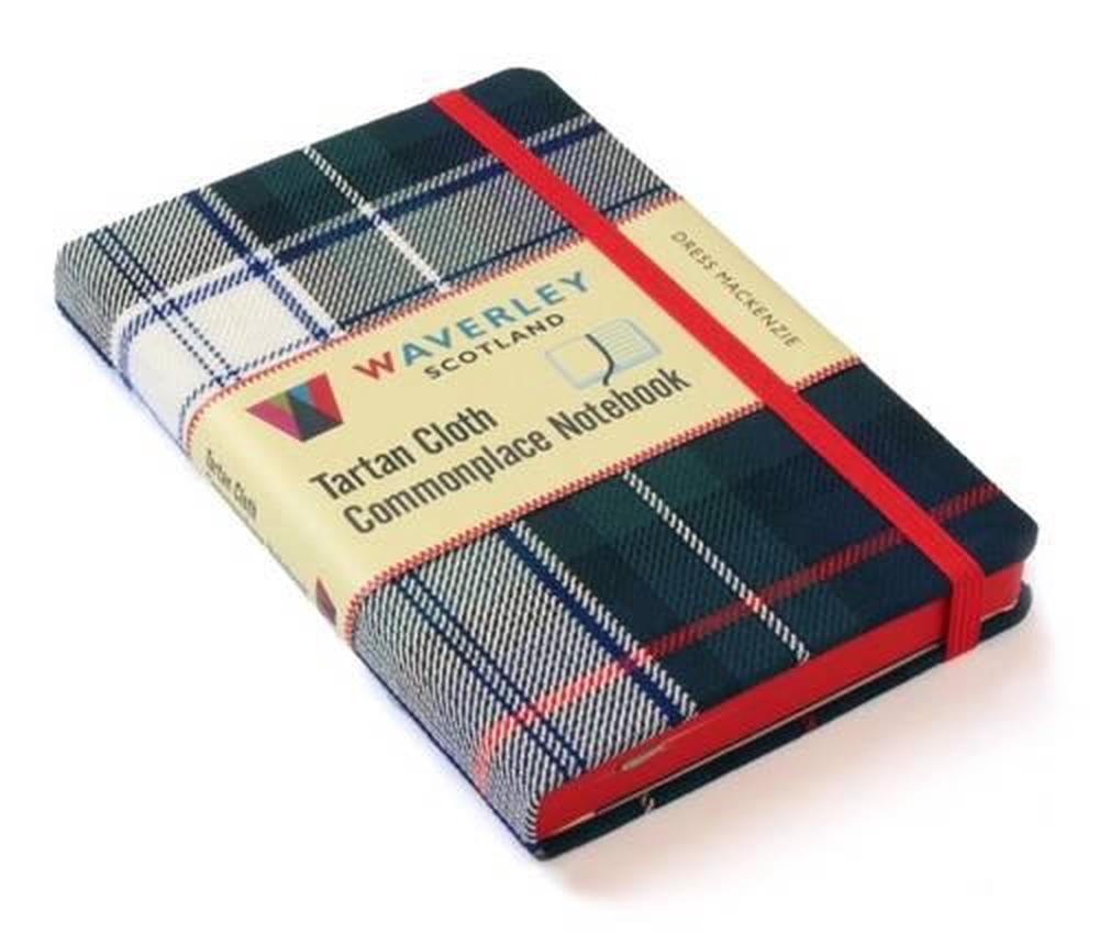 Grosset, Ron Waverley Scotland Waverley (M): Dress Mackenzie Tartan Cloth Commonplace Notebook, 9781849344173
