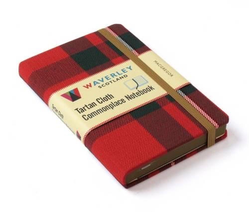 Ron Waverley Scotland, Grosset Waverley (M): MacGregor Tartan Cloth Commonplace Notebook, 9781849344203