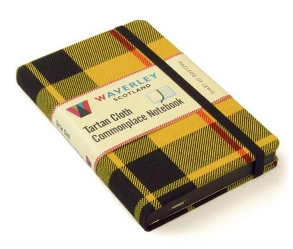 Ron Waverley Scotland, Grosset Waverley (M): MacLeod of Lewis Tartan Cloth Commonplace Pocket Notebook, 9781849344227