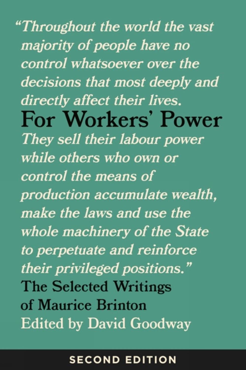 For Workers' Power, 9781849353830