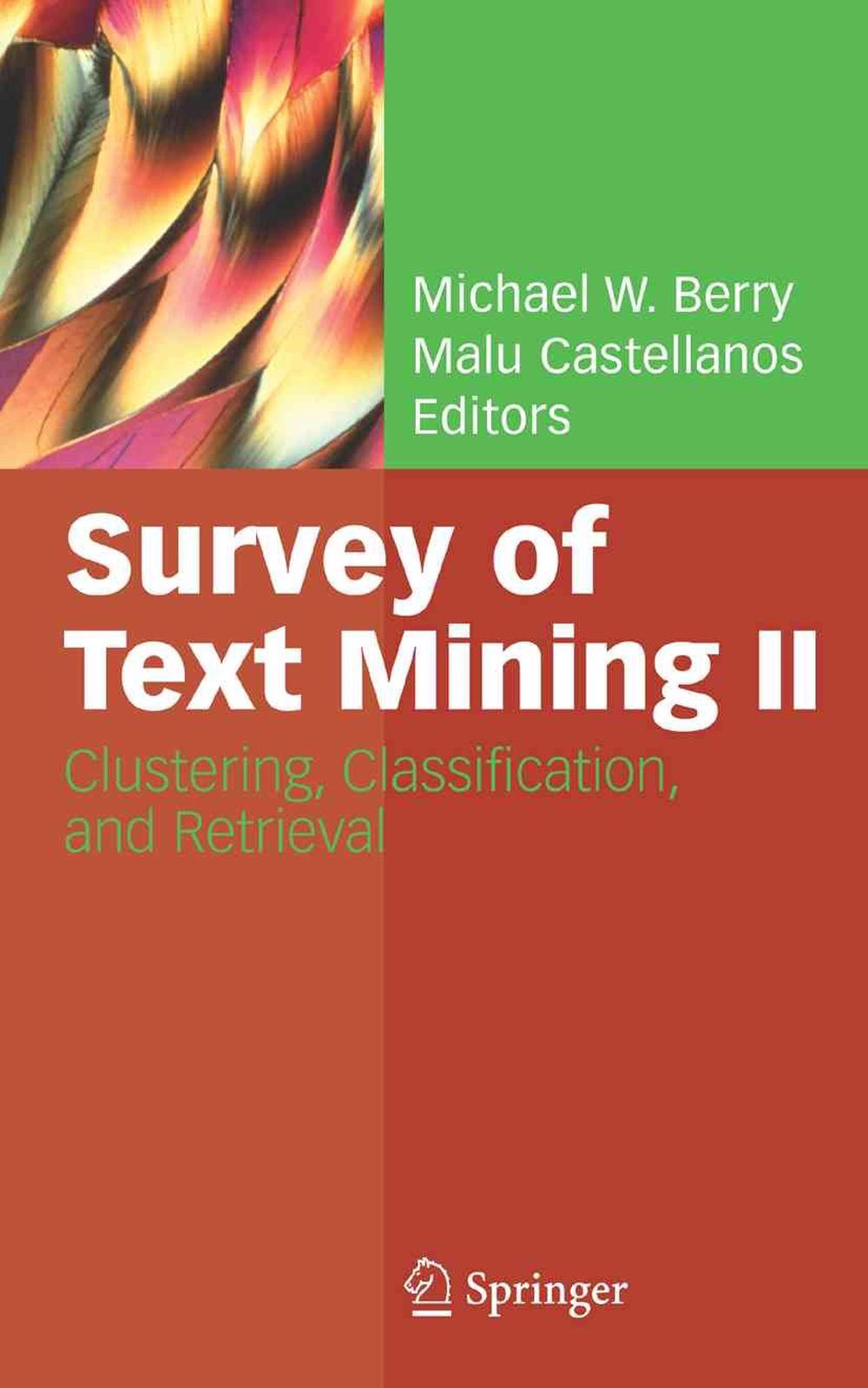 Survey of Text Mining II, 9781849967136