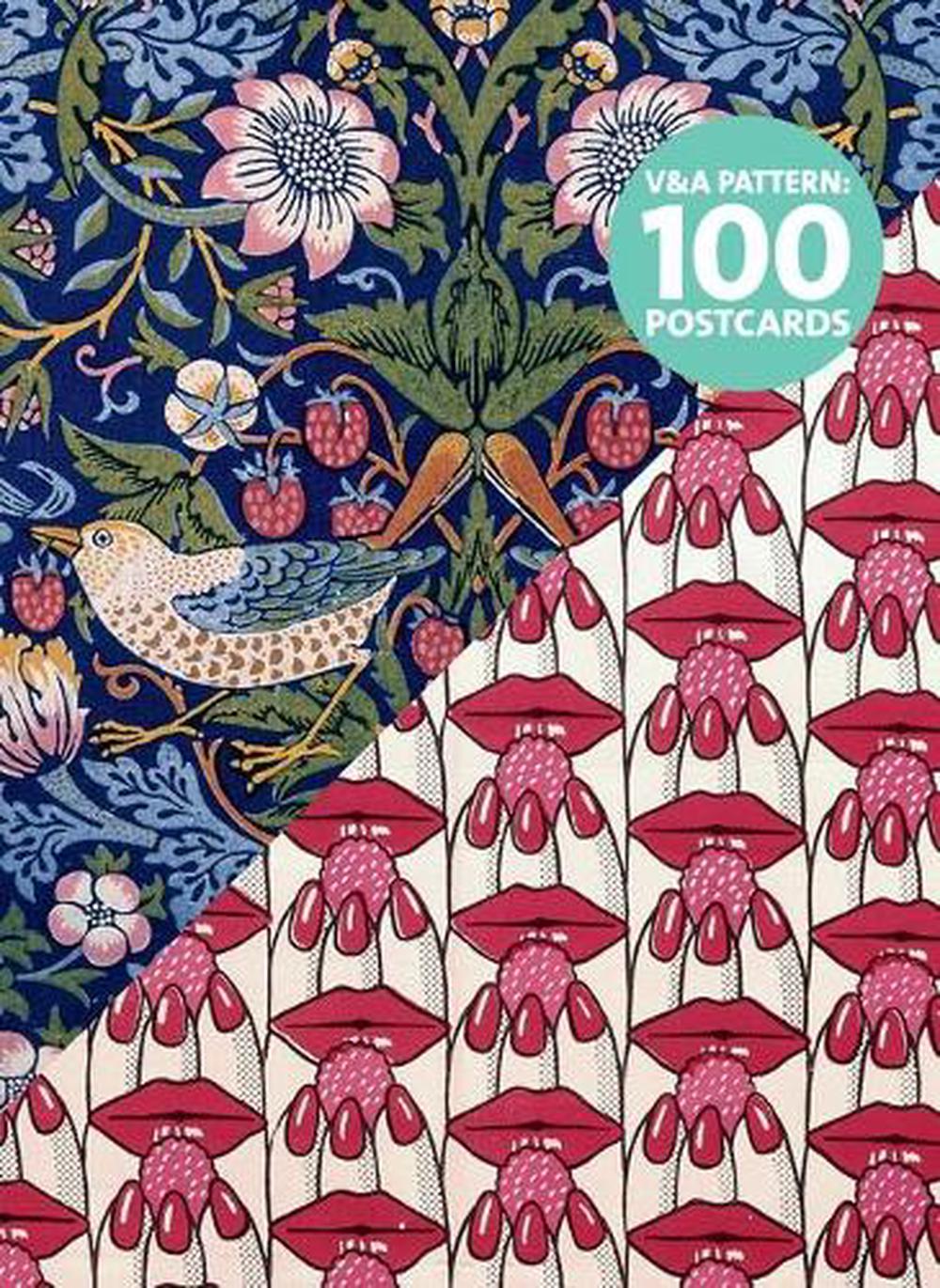 V&A Pattern: 100 Postcards, 9781851778157