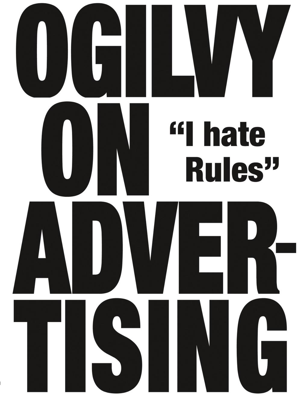 Ogilvy on Advertising, 9781853756153