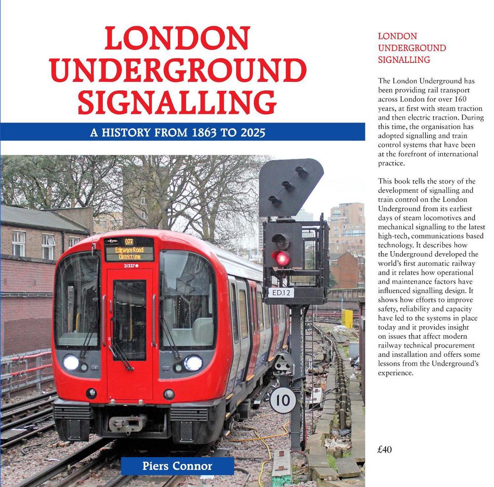 London Underground Signalling by Piers Connor - ISBN: 9781854144997