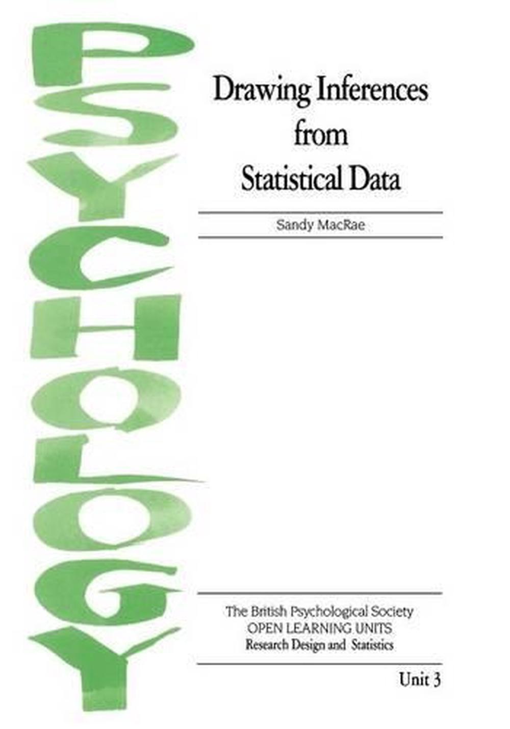 Drawing Inferences from Statistical Data, 1st Edition, 9781854331168