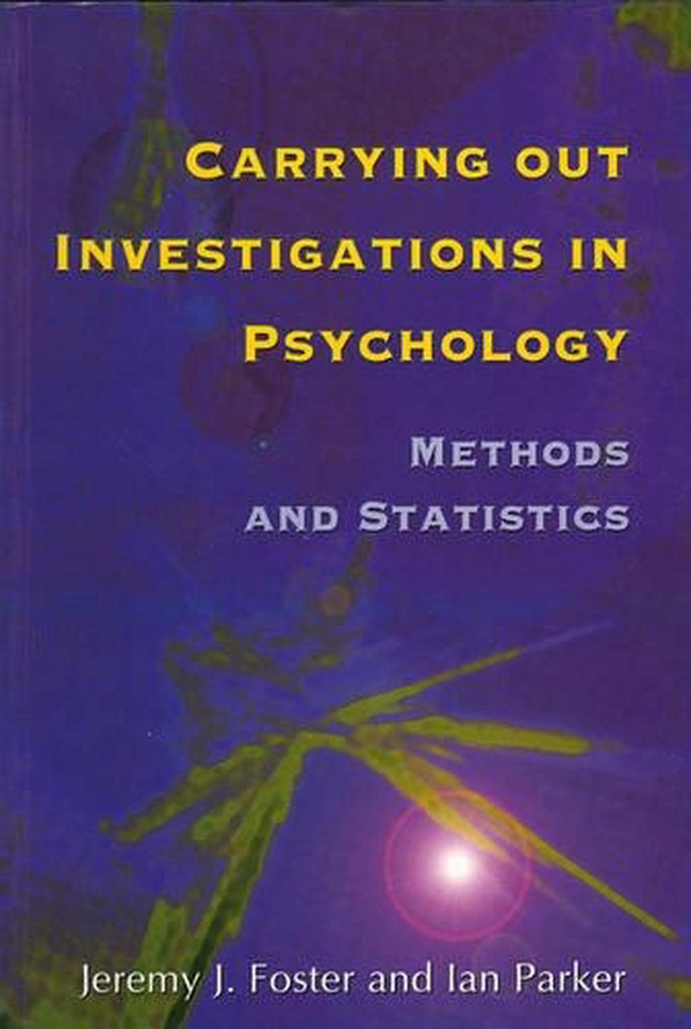 Carrying out Investigations in Psychology, 1st Edition, 9781854331700