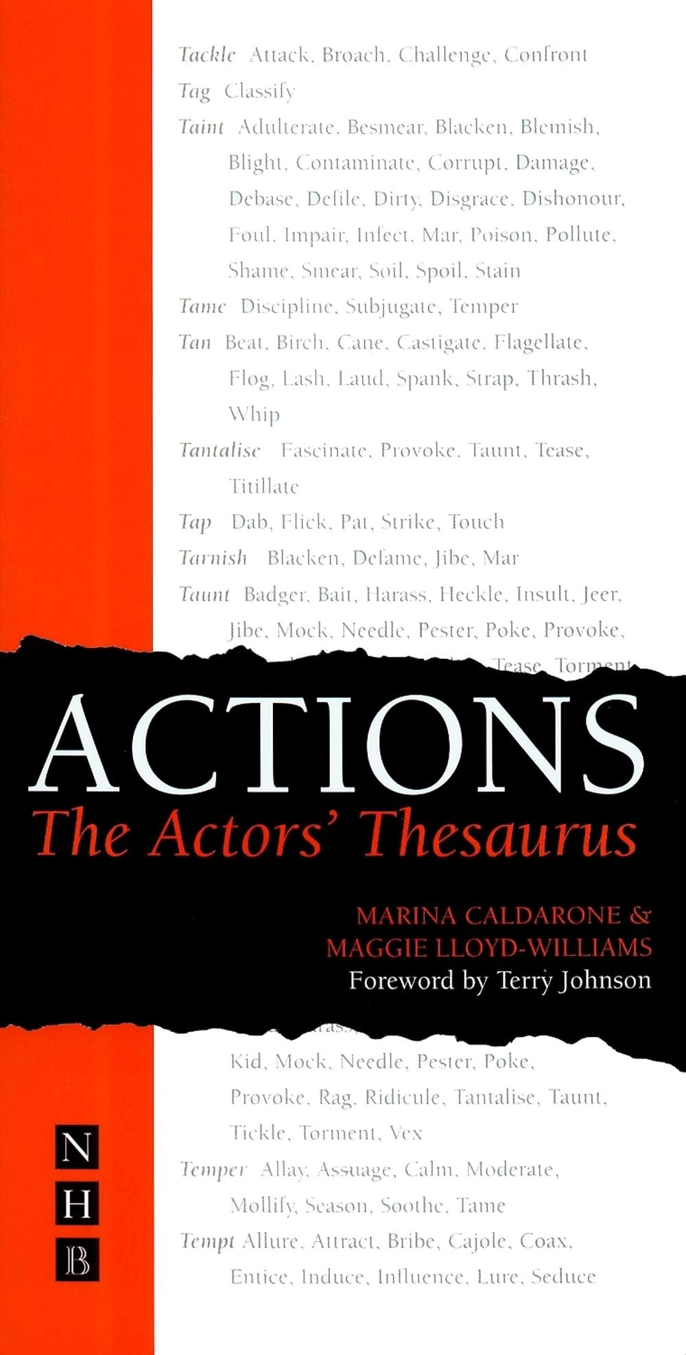 Actions: The Actors' Thesaurus by Marina Caldarone - ISBN: 9781854596741