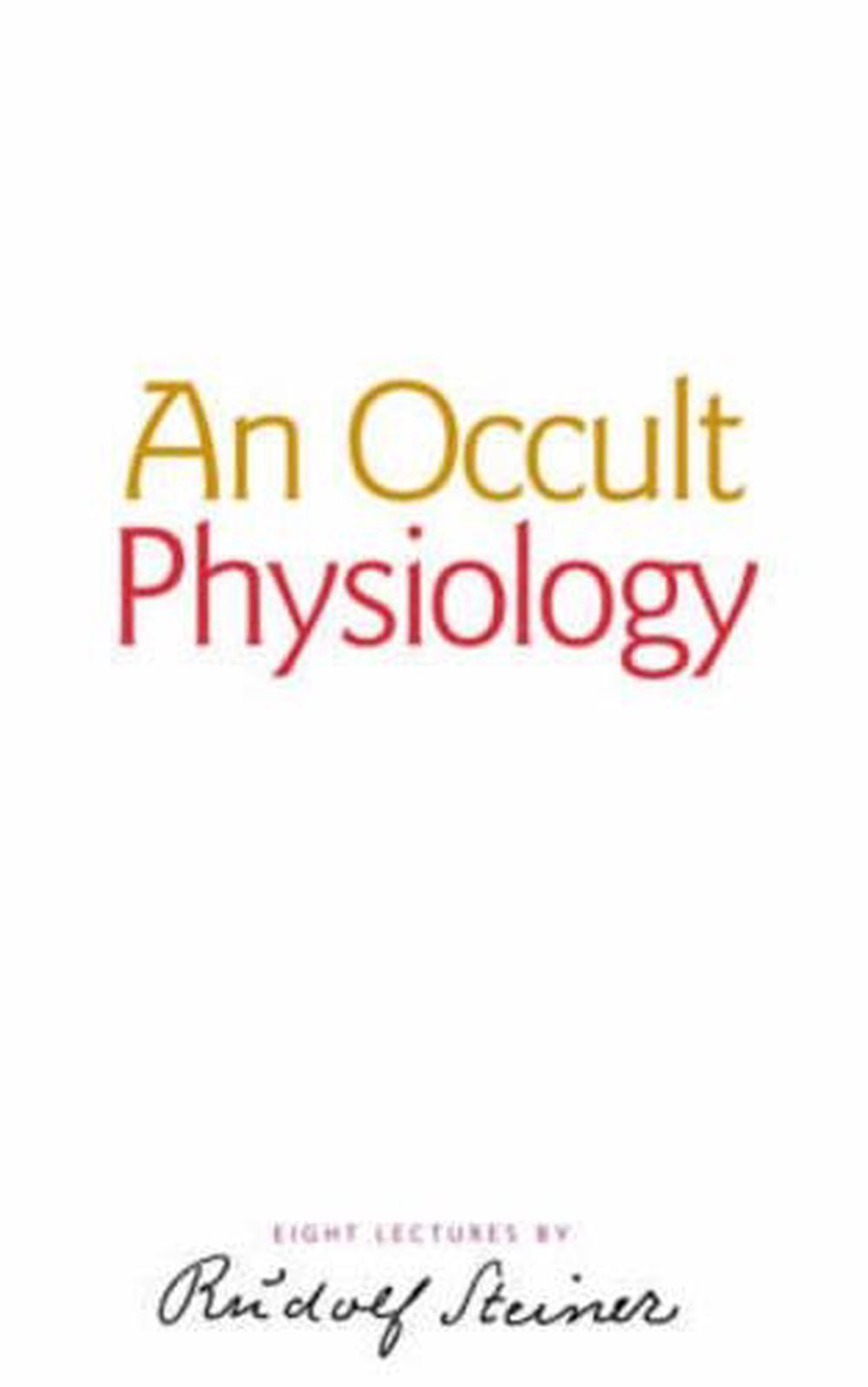 An Occult Physiology, 9781855841413