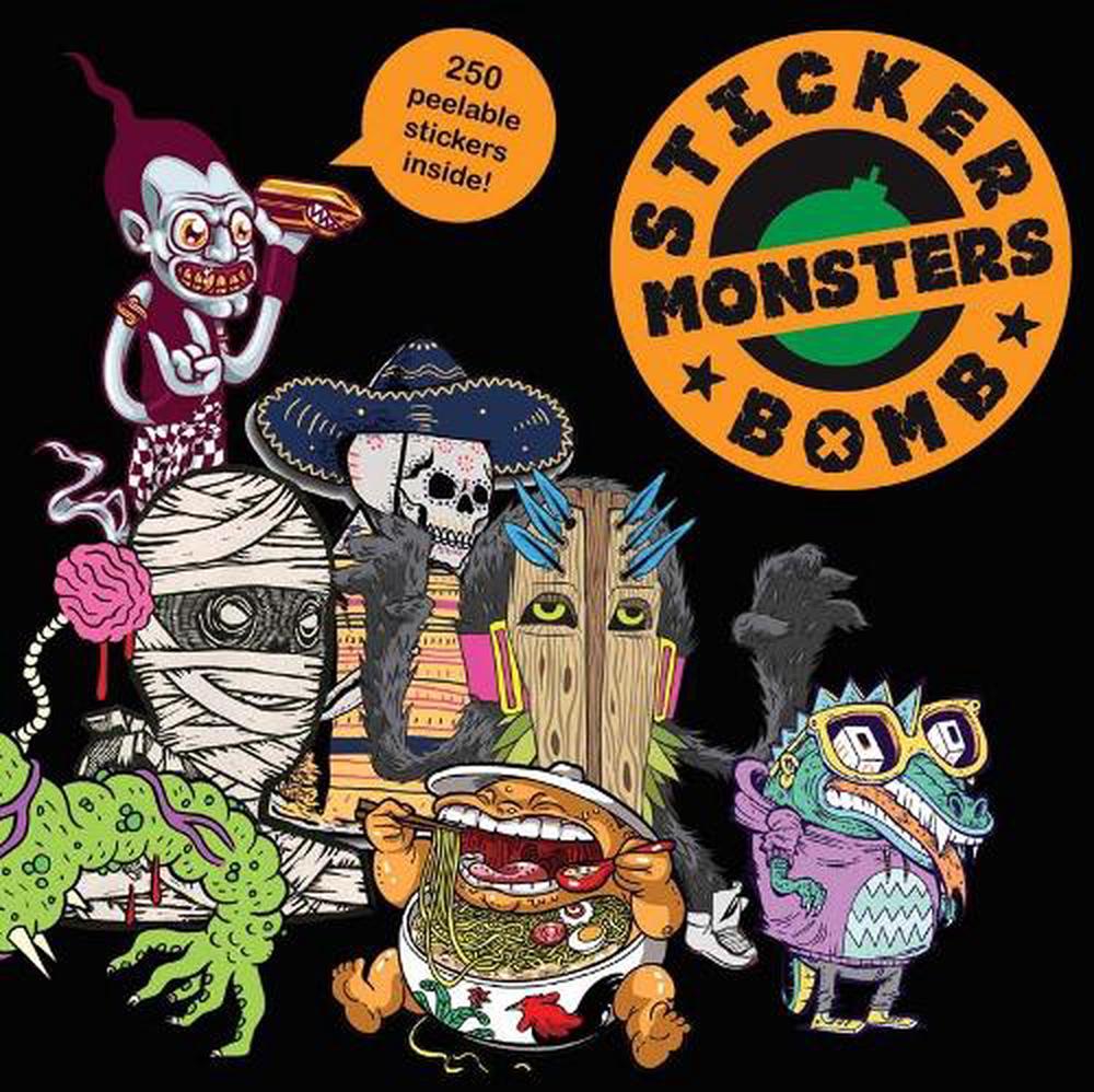 Stickerbomb Monsters, 9781856698955