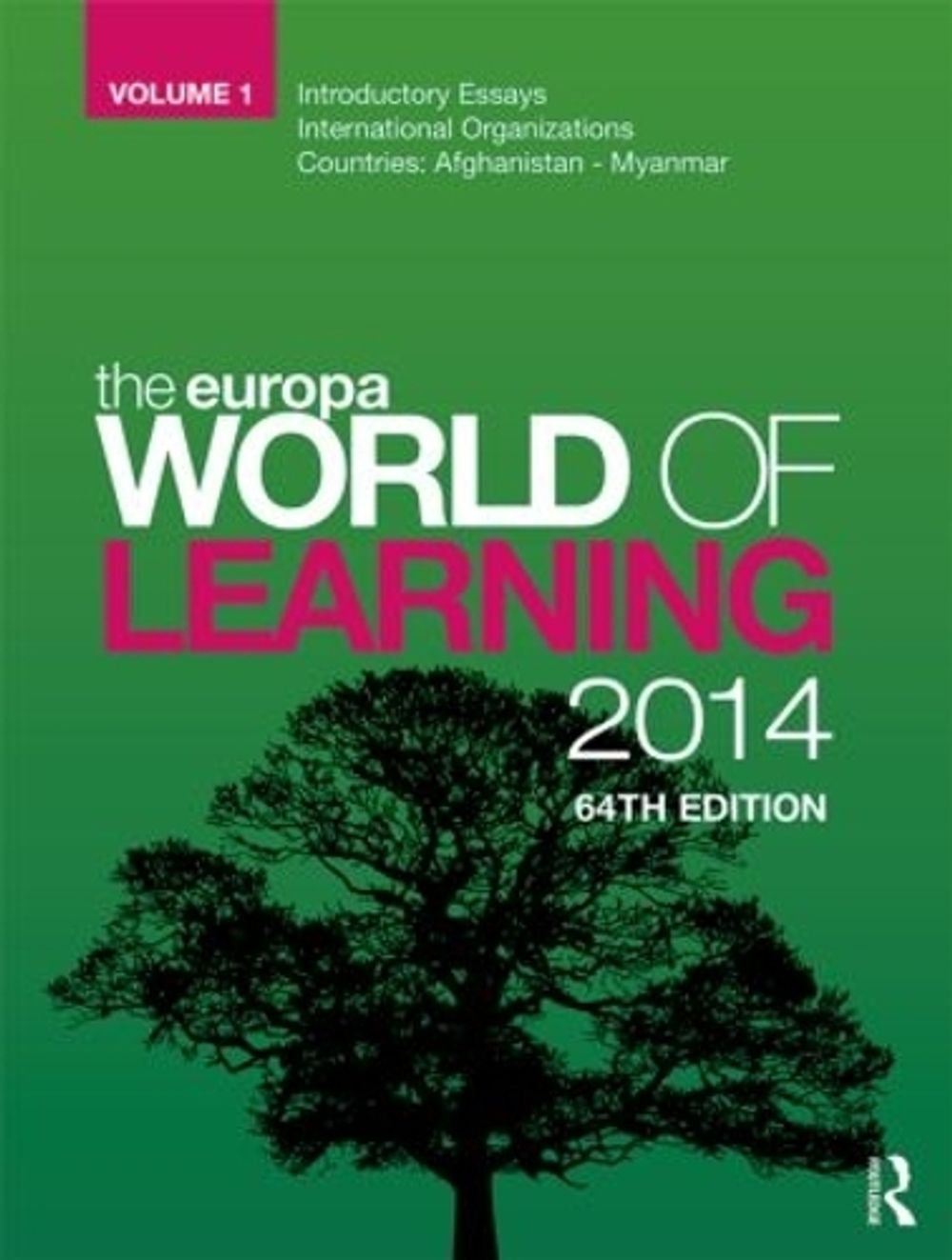 The Europa World of Learning 2014, 64th Edition by Europa Publications - ISBN: 9781857436907