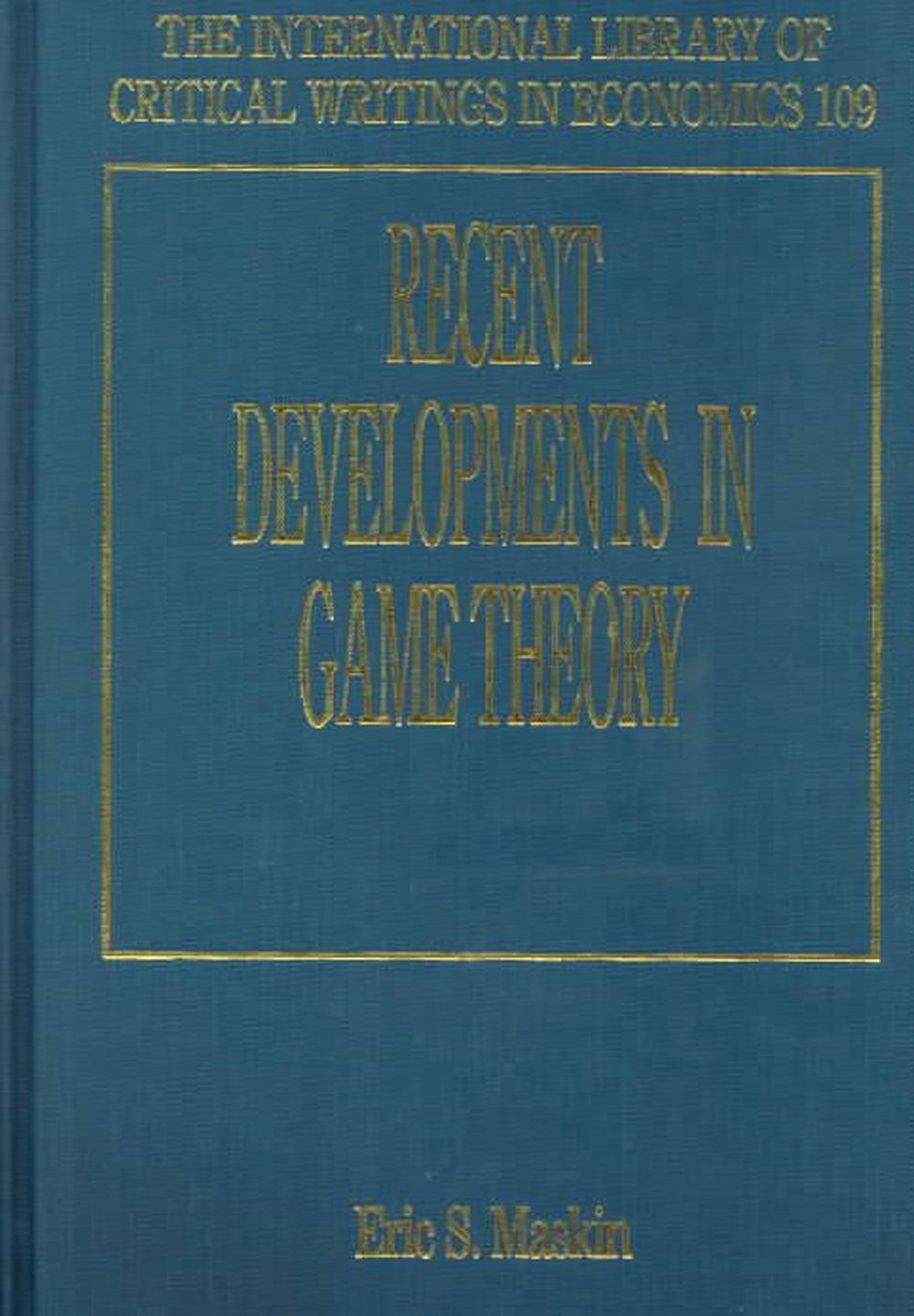 Recent Developments in Game Theory, 9781858985152