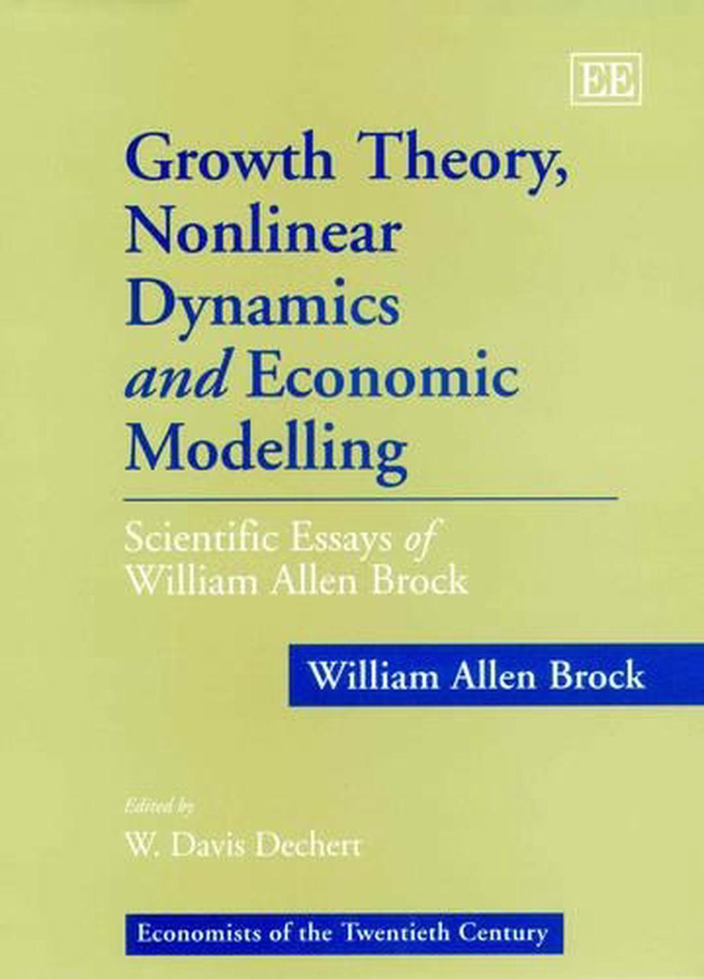 Growth Theory, Nonlinear Dynamics and Economic Modelling, 9781858988146
