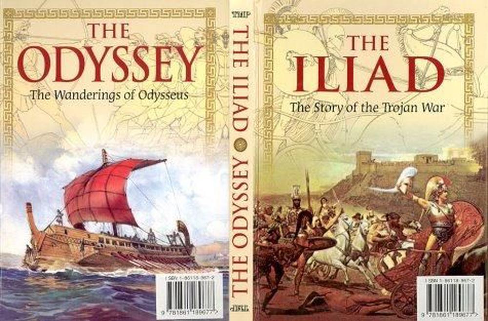 the iliad and odyssey were
