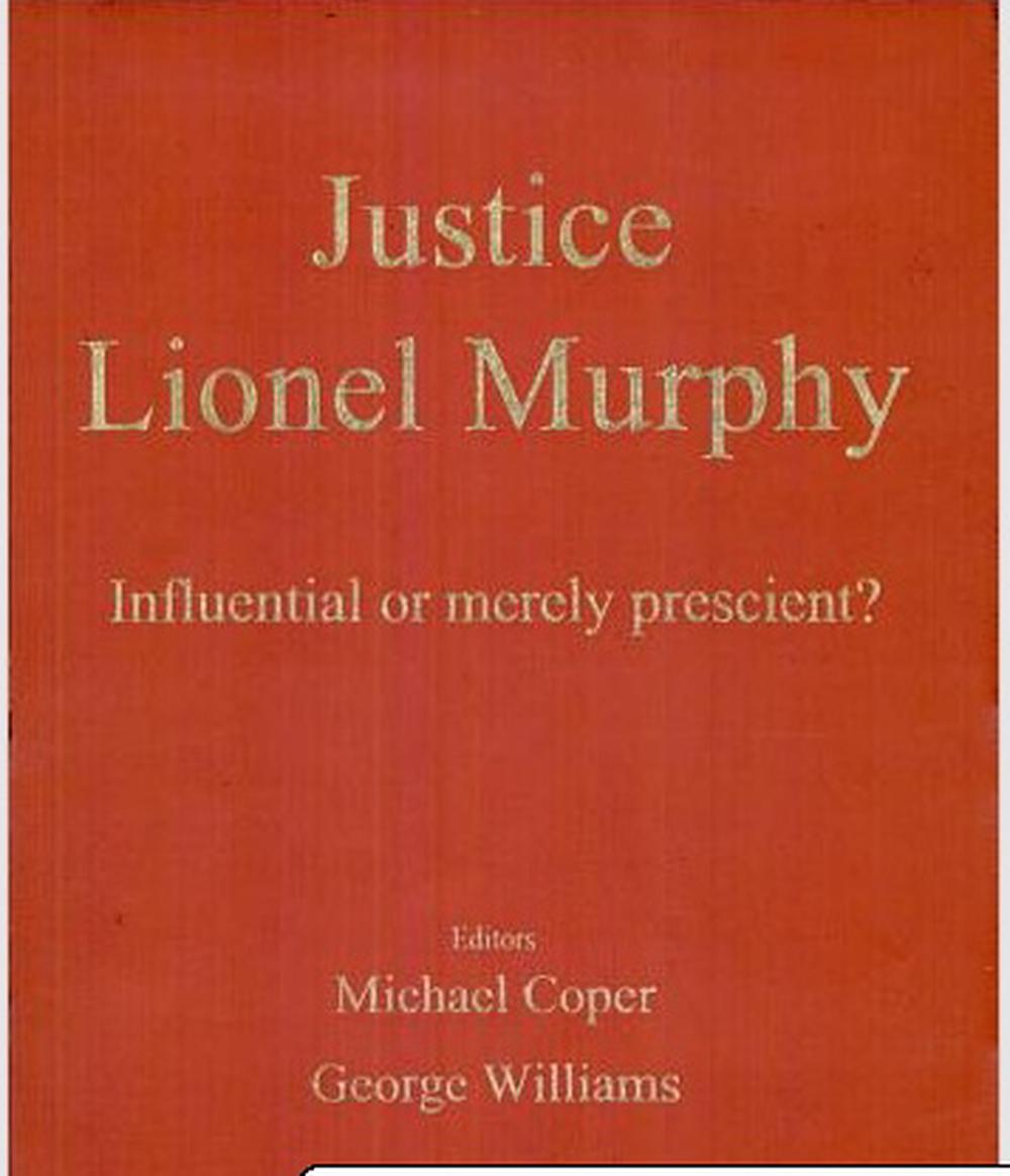 Justice Lionel Murphy, 9781862872622