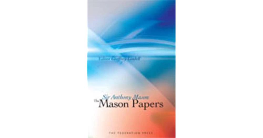 The Mason Papers, 9781862876521