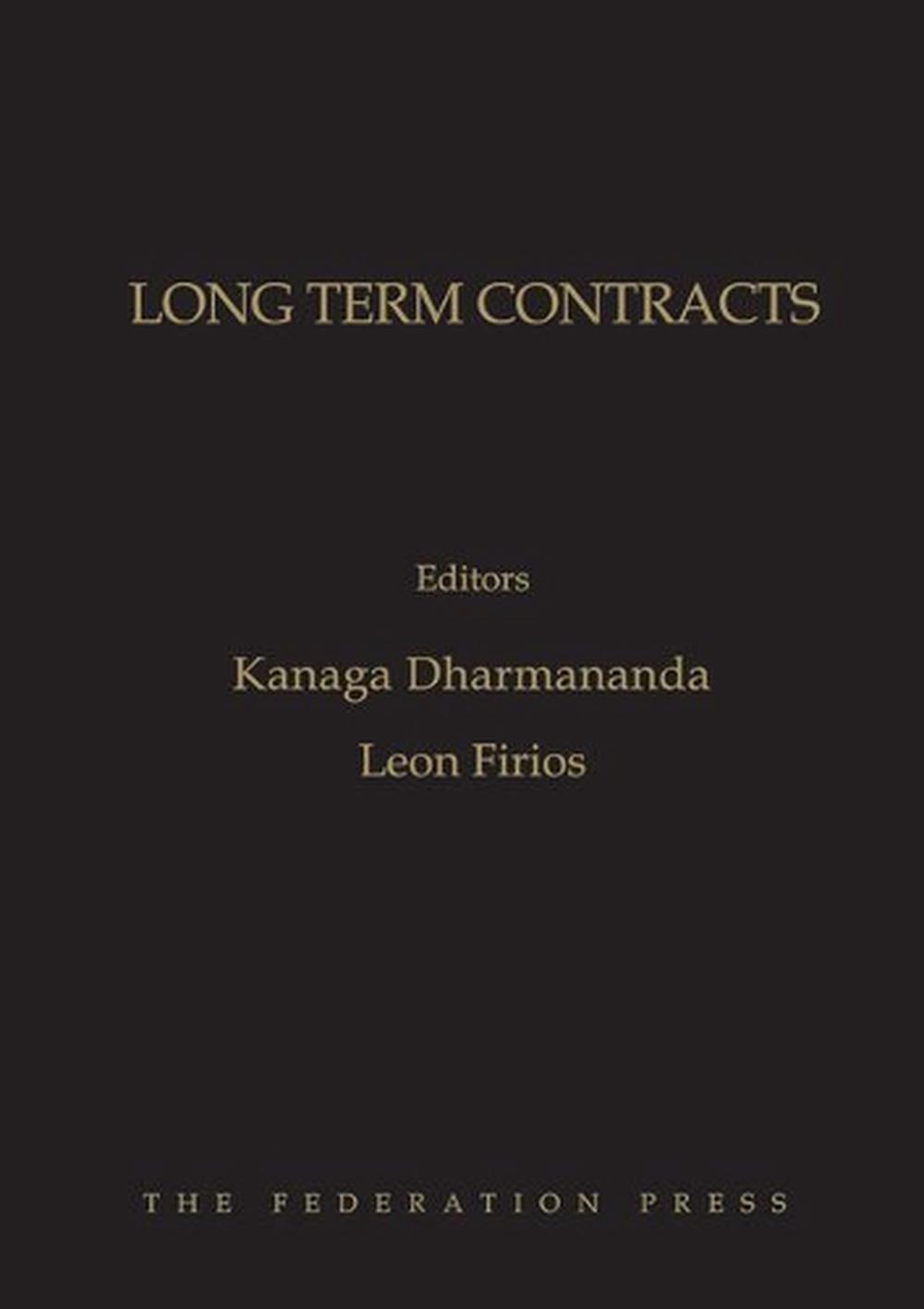 Long Term Contracts, 9781862879157