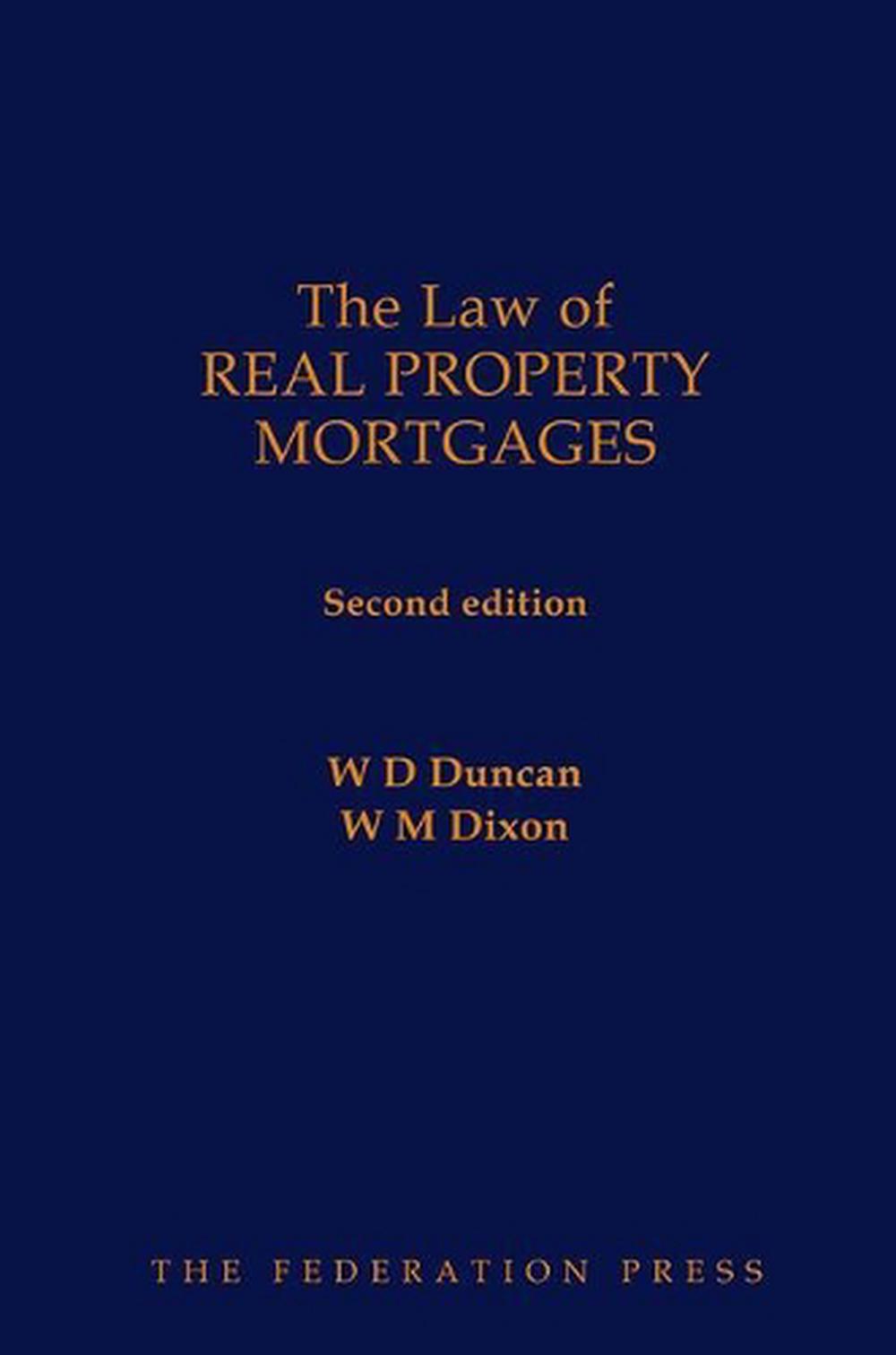 The Law of Real Property Mortgages, 2nd Edition, 9781862879393