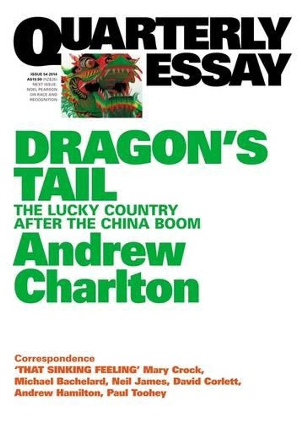 Dragon's Tail by Andrew Charlton - ISBN: 9781863956567