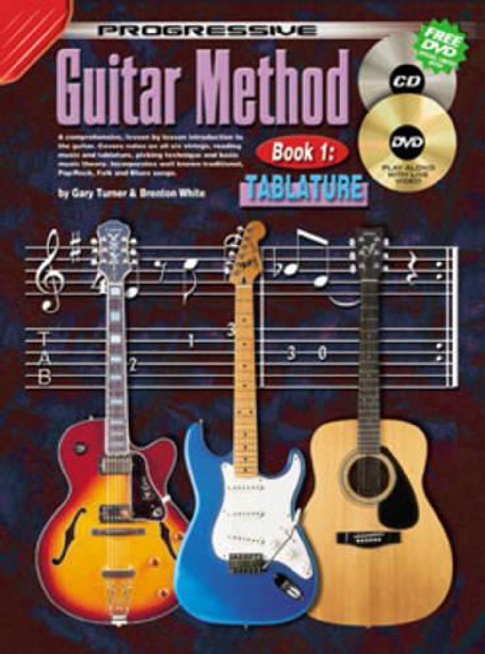 Progressive Guitar Method - Book 1 with TAB by Gary Turner - ISBN: 9781864690682