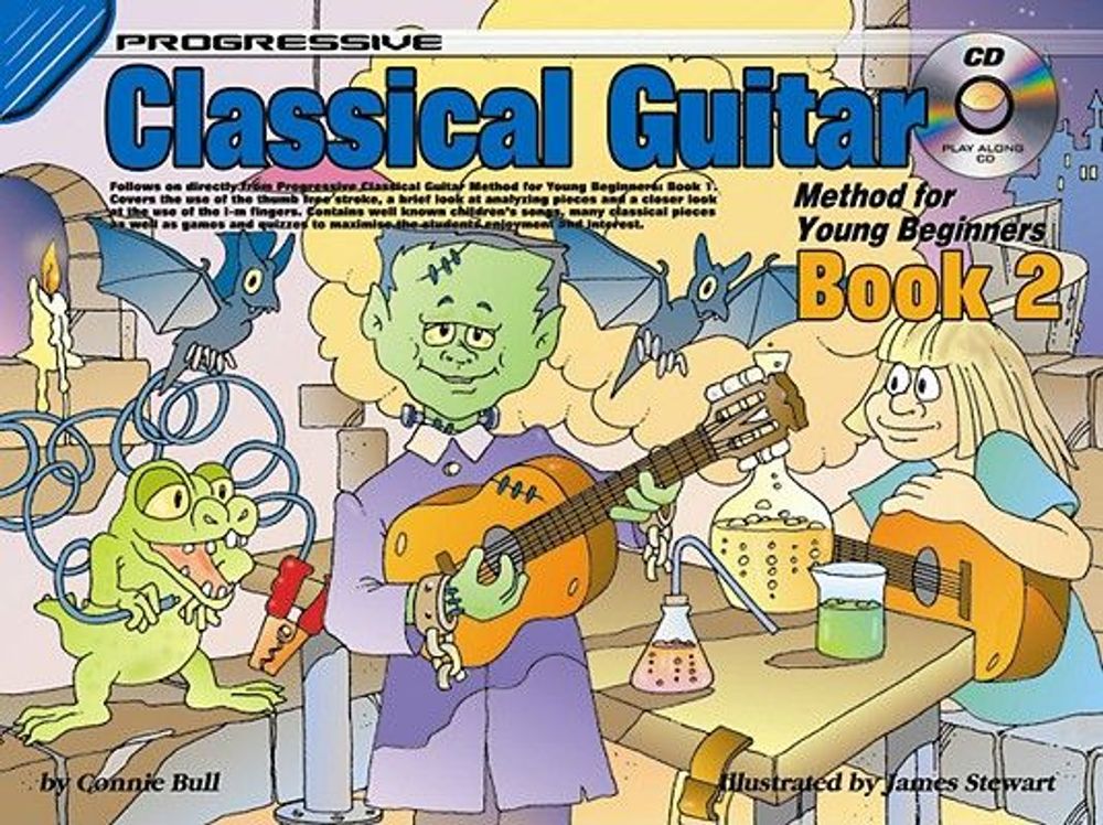 Progressive Classical Guitar for Young Beginners 2 by Connie Bull - ISBN: 9781864692006