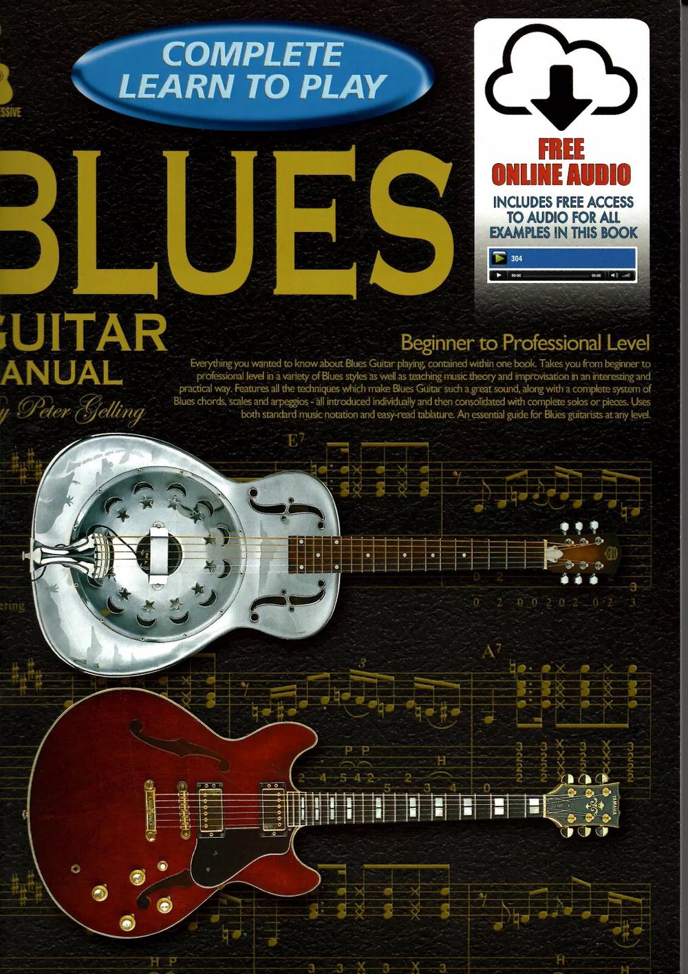 Progressive Complete Learn To Play Blues Guitar by Peter Gelling - ISBN: 9781864692402