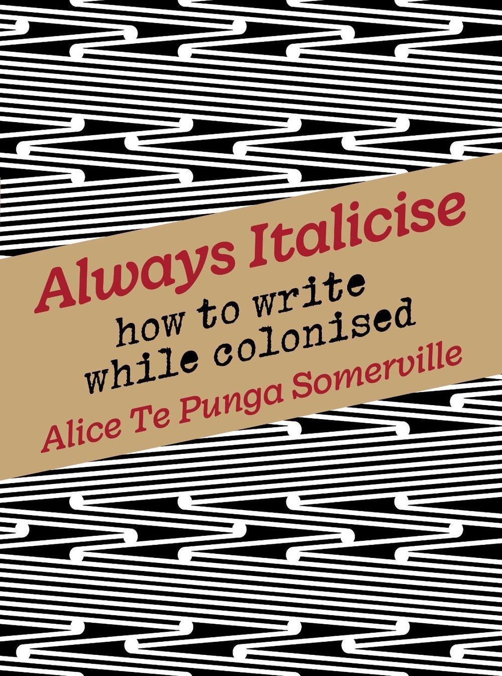 Always Italicise, 9781869409760