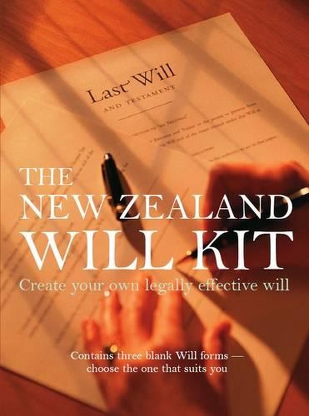 The New Zealand Will Kit by New Holland Publishers NZ Ltd, Paperback