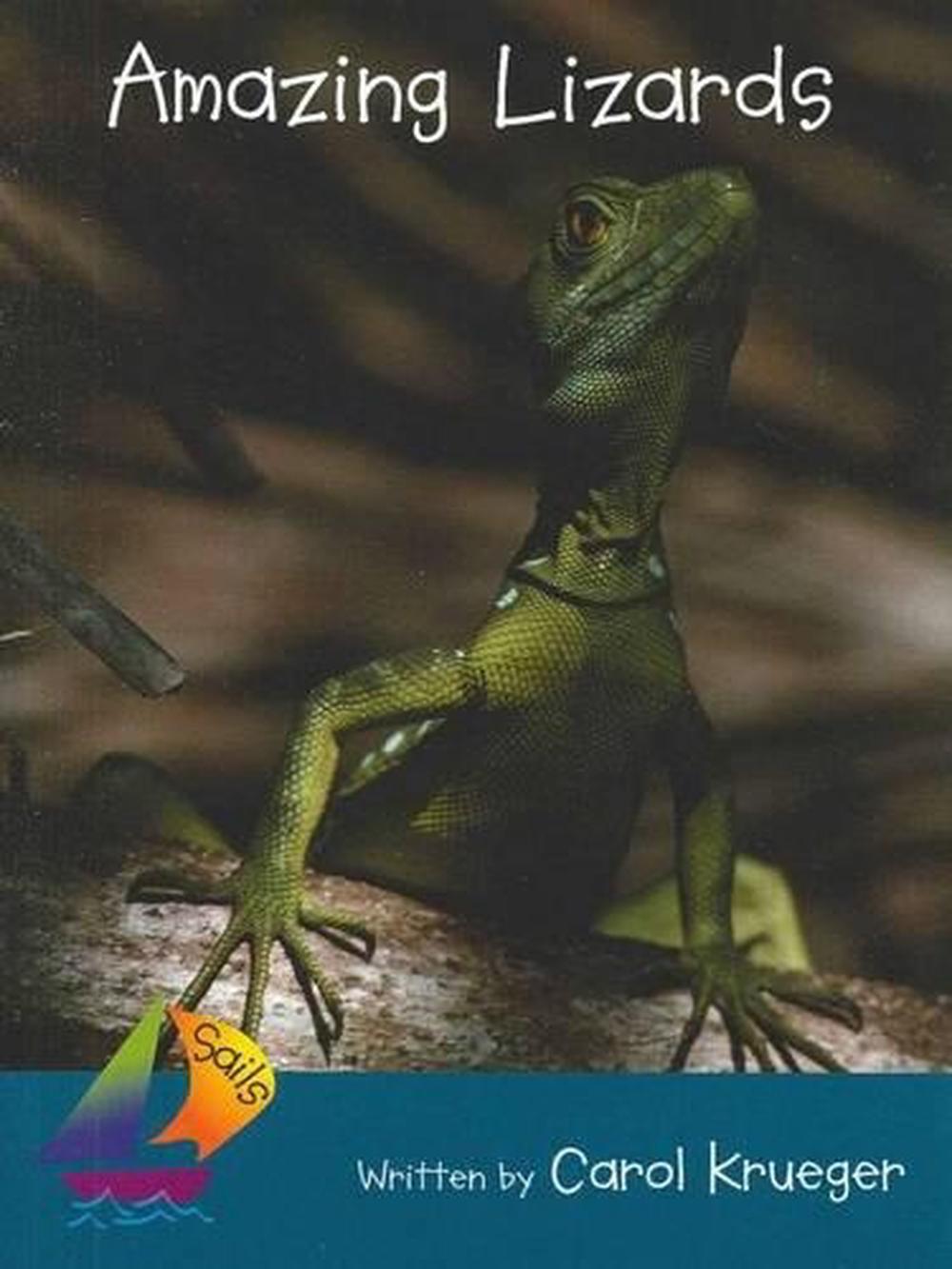 Sails Fluency Turquoise: Amazing Lizards, 9781869701239
