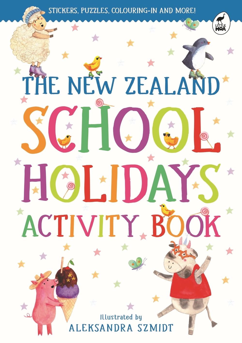 The New Zealand School Holidays Activity Book, 9781869715557