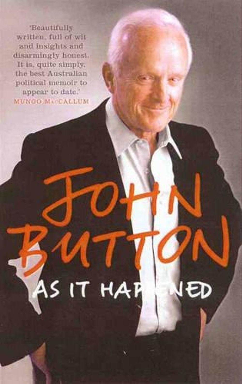 As It Happened by John Button - ISBN: 9781876485108