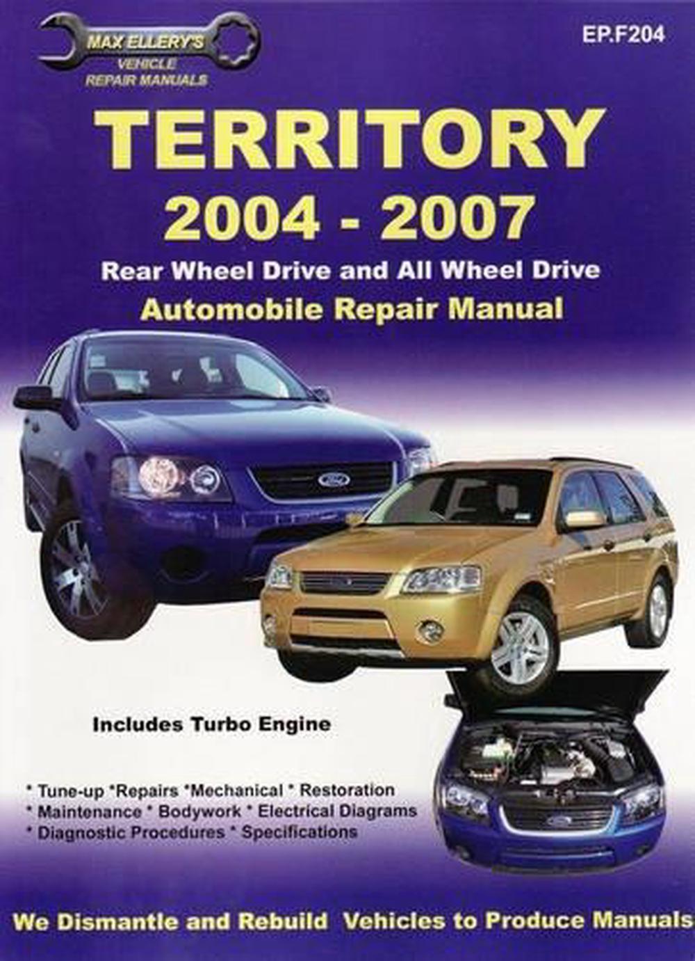 Ford Territory Automotive Repair Manual., Paperback, 9781876720209