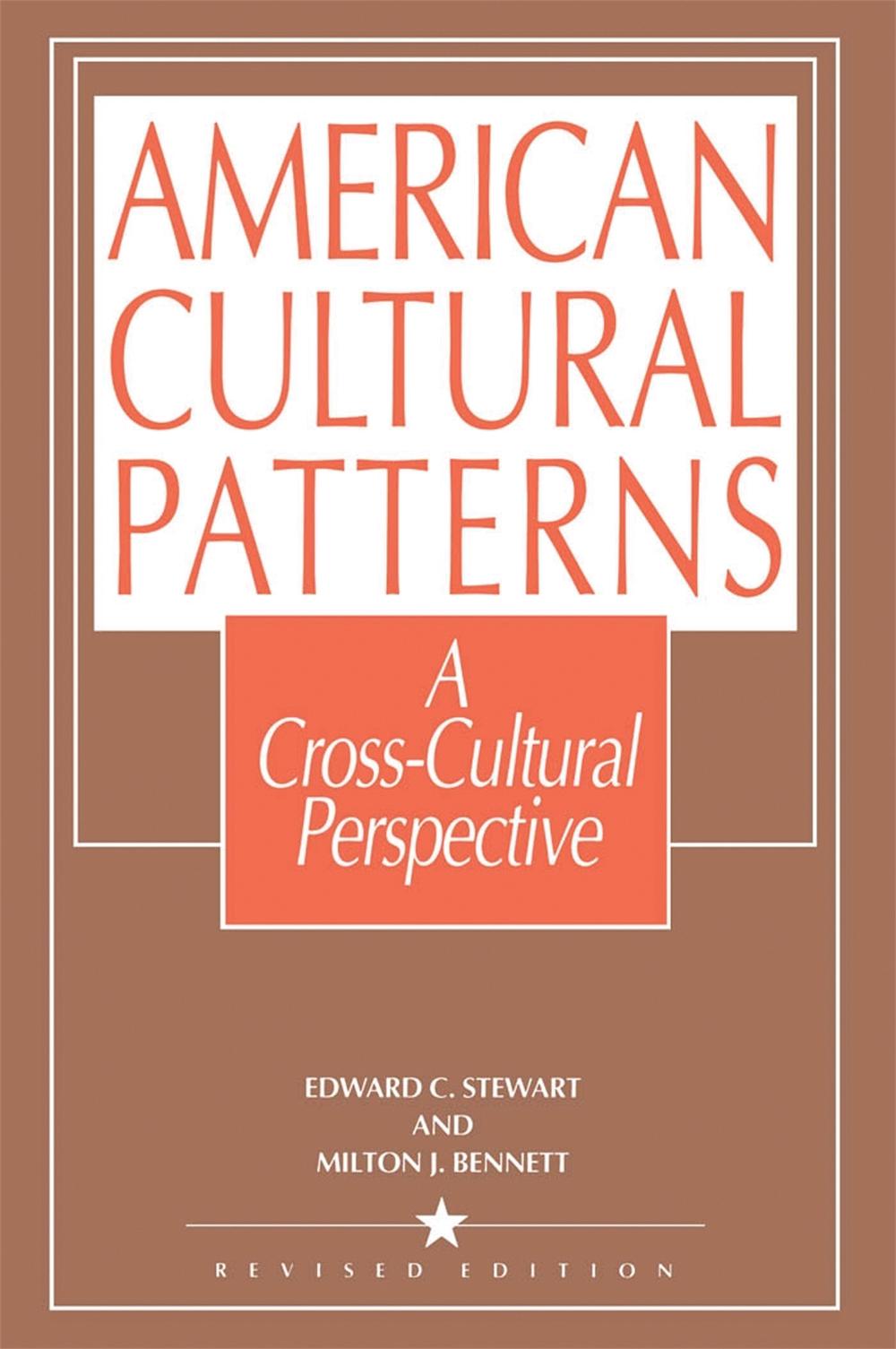 American Cultural Patterns by Edward C. Stewart - ISBN: 9781877864018