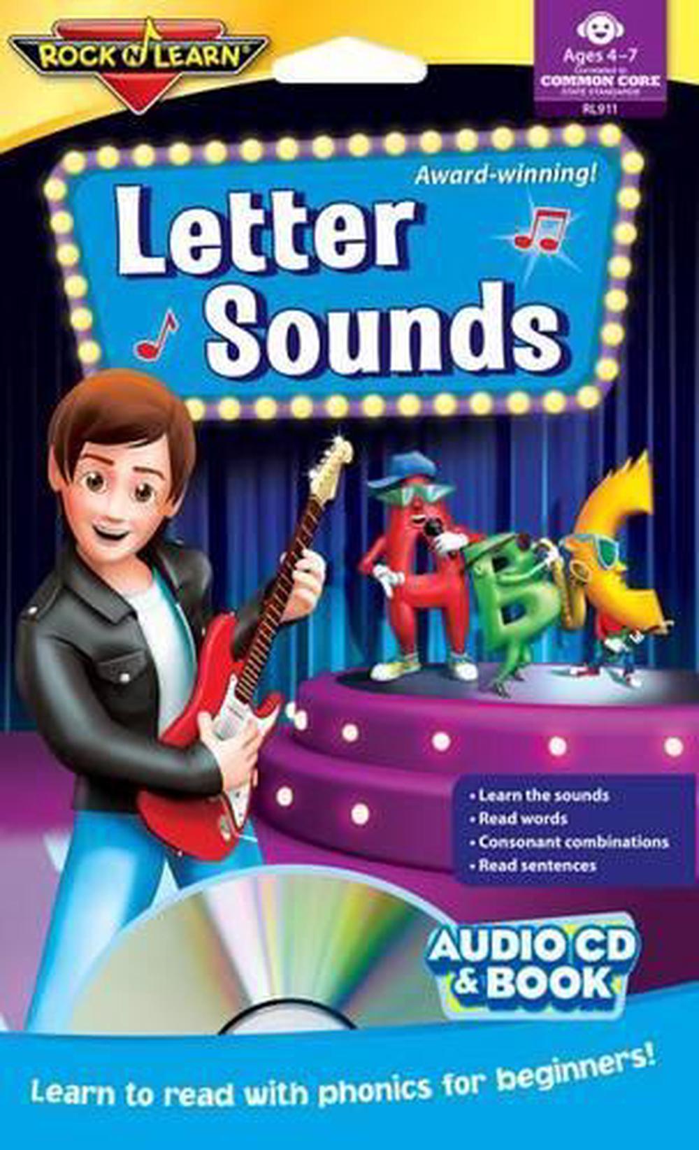 Letter Sounds [With Paperback Book] by Rock N. Learn, Compact Disc ...