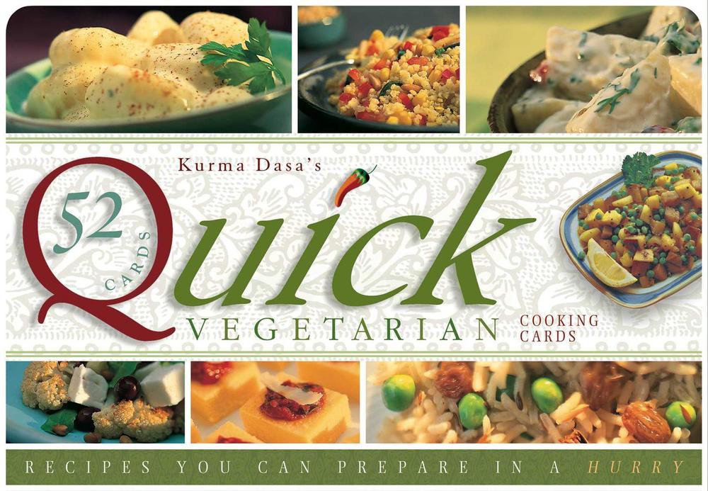 Quick Vegetarian Cards by Kurma Dasa - ISBN: 9781886069695