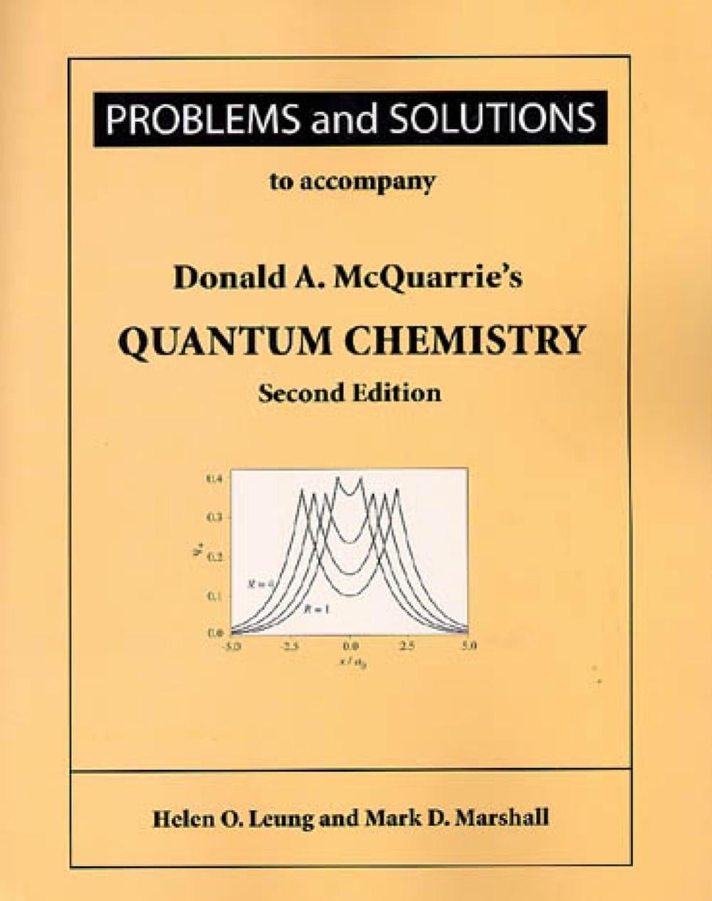 Student Problems and Solutions Manual for Quantum Chemistry 2e by Mark Marshall - ISBN: 9781891389528
