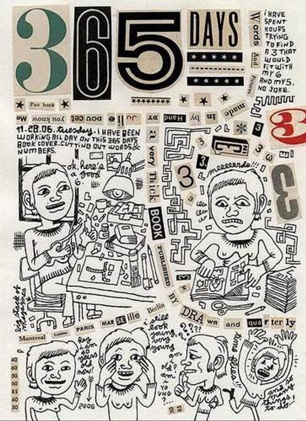 365 Days by Julie Doucet - ISBN: 9781897299159