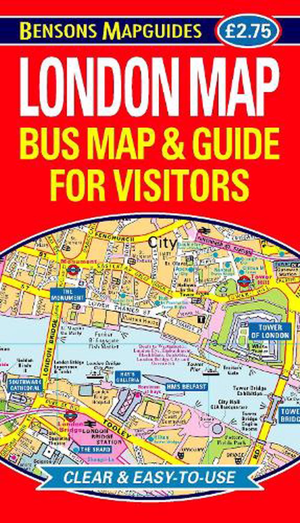 London Map By Bensons Mapguides, 9781898929598 | Buy Online At The Nile