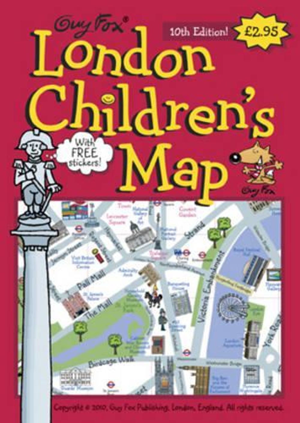 London Children's Map by Kourtney Harper, Folded, 9781904711049 | Buy