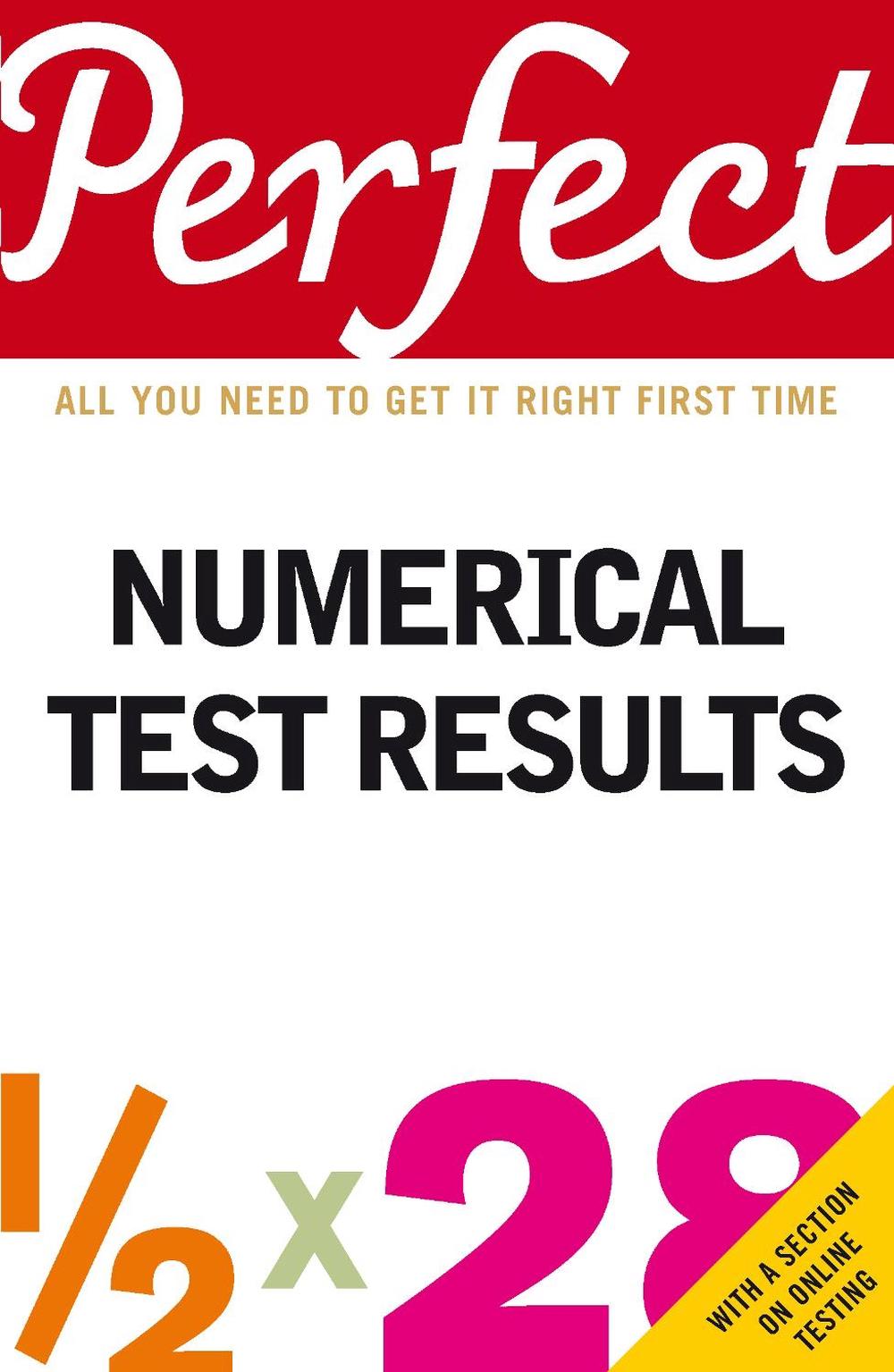 Perfect Numerical Test Results by Joanna Moutafi - ISBN: 9781905211333