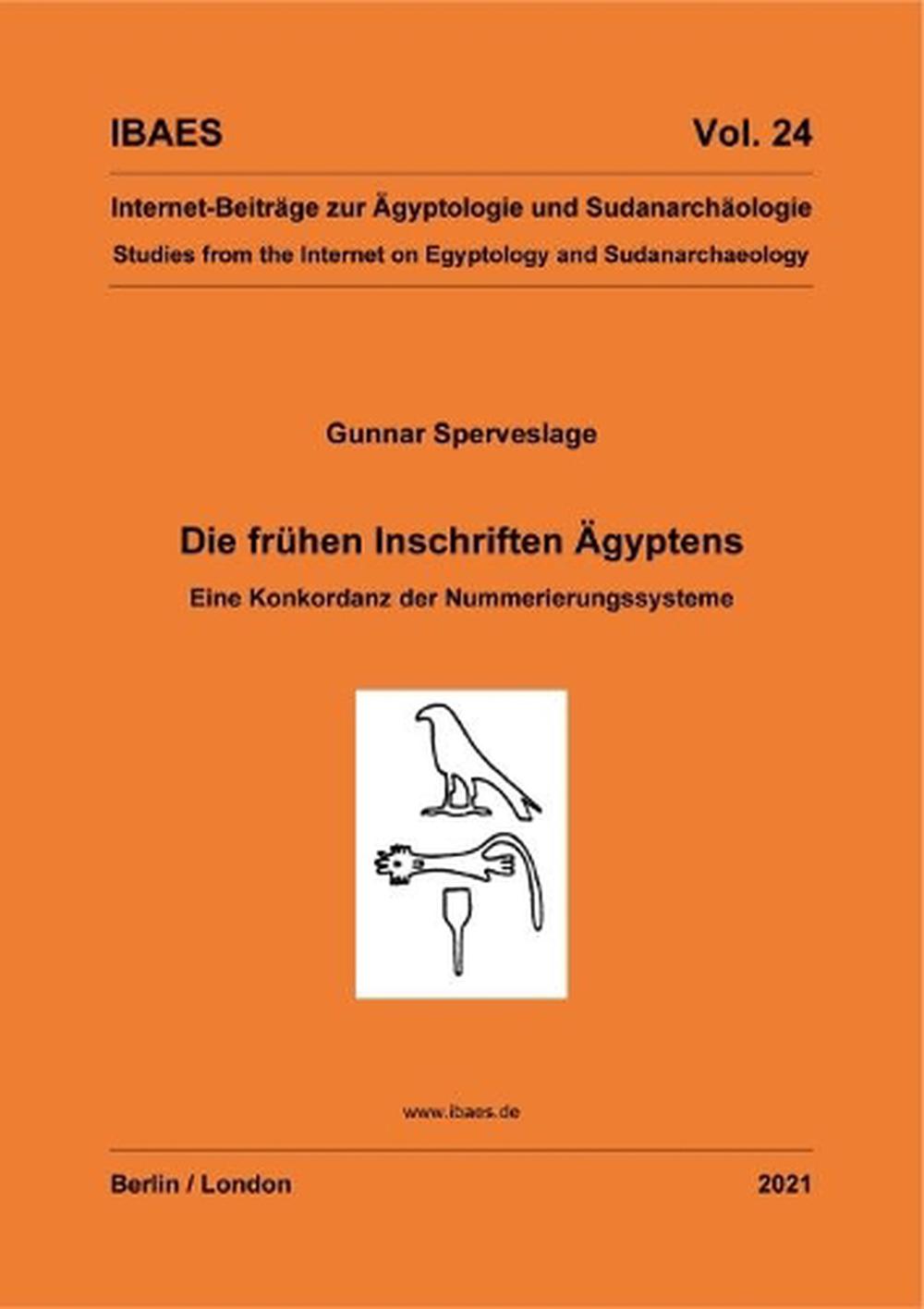 Die frühen Inschriften Ägyptens, 9781906137755